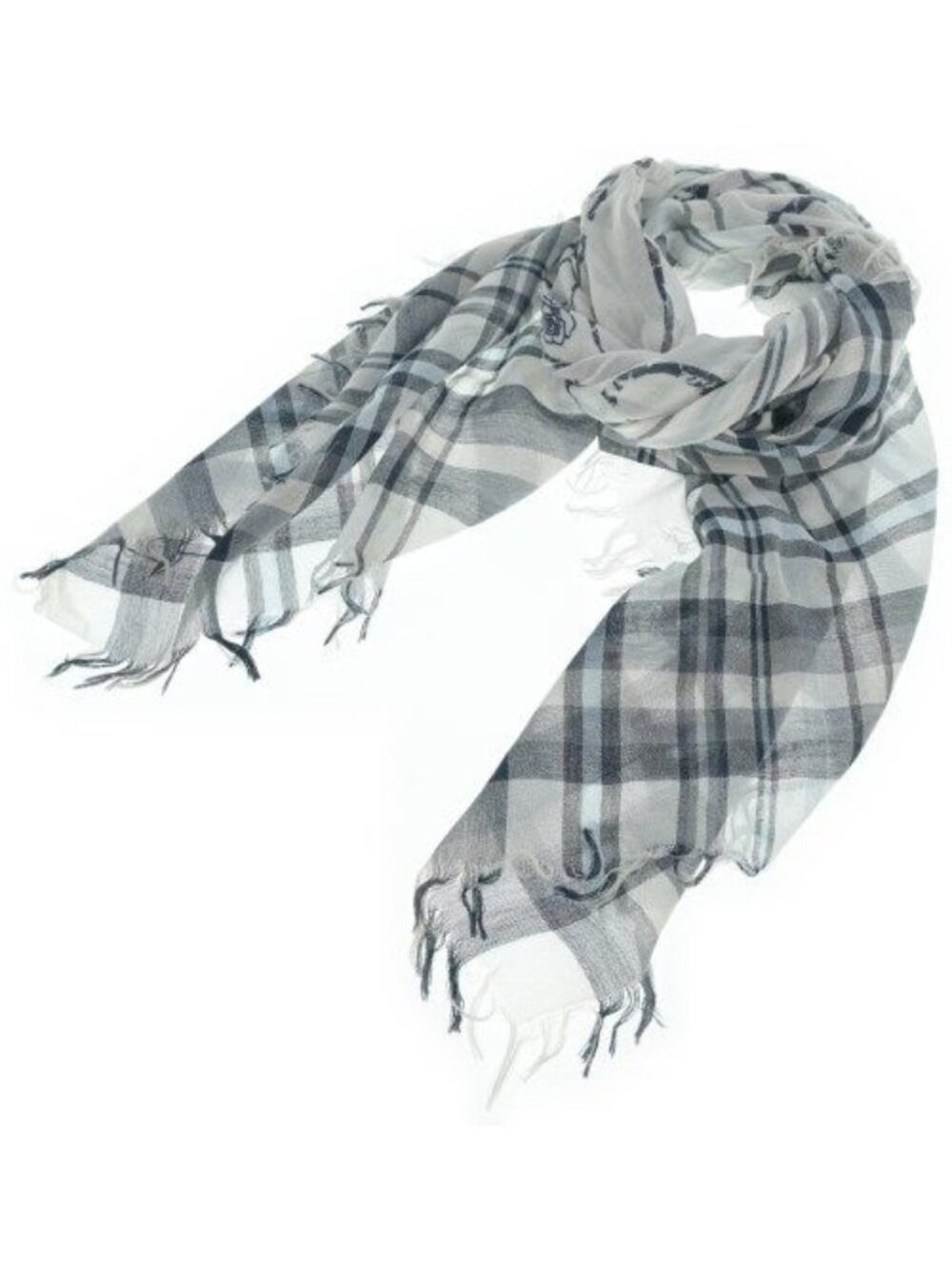 Gucci Bandana Scarf White